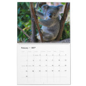 Calendrier 2027 de Koala mignon et câlin (Feb 2027)