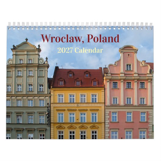 Calendrier 2027 de Wroclaw Pologne (Protection)
