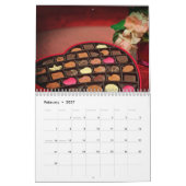Calendrier 2027 des amoureux du chocolat (Feb 2027)