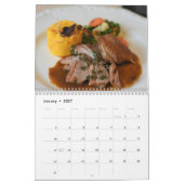 Calendrier 2027 des Cuisiniers Gourmet (Jan 2027)