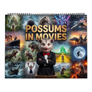 Calendrier 2027 des Possums de Cinéma