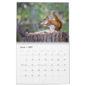 Calendrier 2027 Écureuil (Mar 2027)