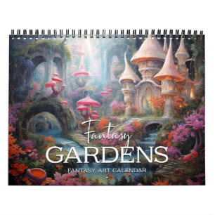 Calendrier 2027 Fantasy Gardens 2