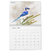 Calendrier 2027 Faune de la vallée de l'Hudson | Nature (Jan 2027)