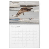 Calendrier 2027 Faune de la vallée de l'Hudson | Nature (Feb 2027)