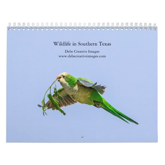 Calendrier 2027 Faune du sud du Texas | Photographie de natur (Protection)