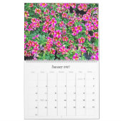 CALENDRIER 2027 / "FLEURS" (Jan 2027)