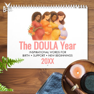 Calendrier 2027 L'année de la doula Inspirante