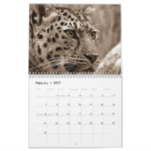 Calendrier 2027 Léopard (Feb 2027)