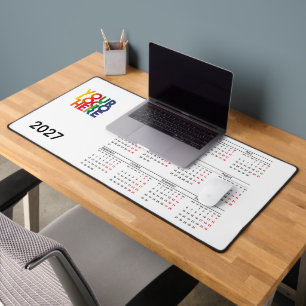 Calendrier 2027 Logo Entreprise Bureau d'entrepris