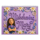 Calendrier 2027 Marie Calender mal élevée (Protection)