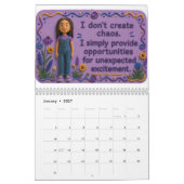 Calendrier 2027 Marie Calender mal élevée (Jan 2027)