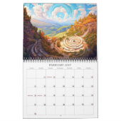 Calendrier 2027 Paysages Fantaisistes 3 (Feb 2027)