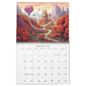 Calendrier 2027 Paysages Fantaisistes 3 (Jan 2027)