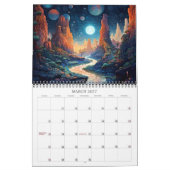 Calendrier 2027 Paysages Fantaisistes 3 (Mar 2027)