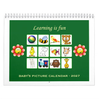 Calendrier 2027 pour enfants (Images)