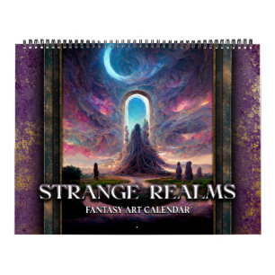 Calendrier 2027 Strange Realms 3 Fantastique Sci-F