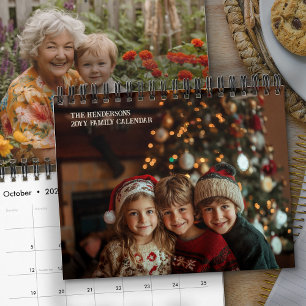 Calendrier 2027 sur 12 Mois avec Votre Propre Phot