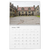Calendrier 2027 Ticonderoga historique, New York | Adirondack (Jan 2027)
