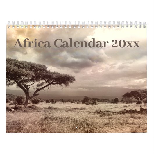 Calendrier 20xx - Afrique (Protection)