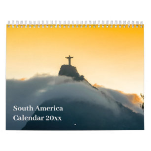 Calendrier 20xx - Amérique du Sud