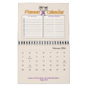 Calendrier 20XX Écritures bibliques inspirantes du planificat (Feb 2026)