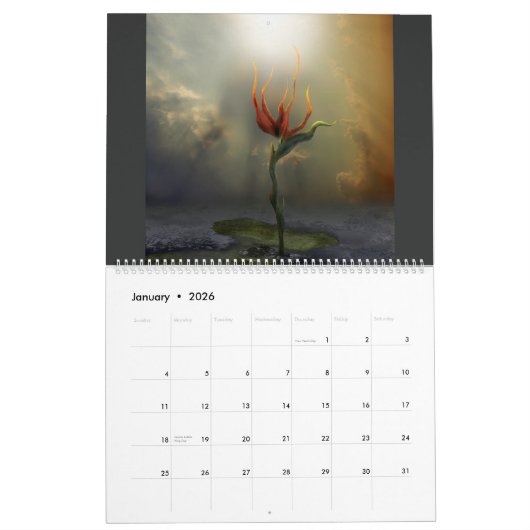 Calendrier 20XX Mysterious Stories (2) - Huge Wall Calendar (Jan 2026)