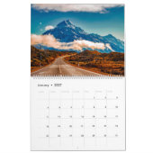 Calendrier 20xx - Nouvelle-Zélande (Jan 2027)