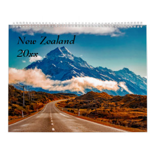 Calendrier 20xx - Nouvelle-Zélande