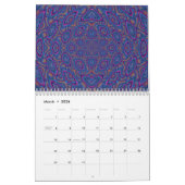 Calendrier 20xx Trippy Colorful Abstrait Geometry Art (Mar 2026)