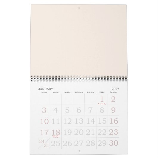 CALENDRIER 22 (Jan 2027)