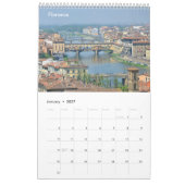Calendrier 24 mois en Toscane (Jan 2027)