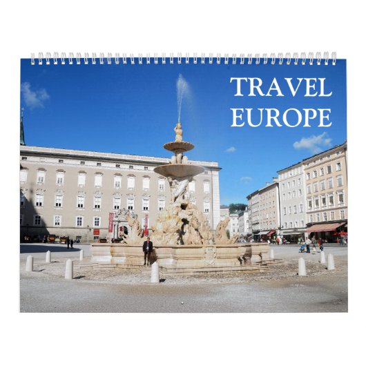 Calendrier 24 mois Travel Europe (Protection)