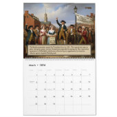 Calendrier 250th Anniversary - State of Pennsylvania Calendar (Mar 2026)