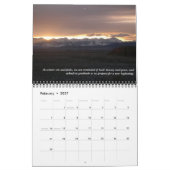 Calendrier 2 de paysage (Feb 2027)