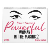 Calendrier 2 Powerful Woman in The Making Motivation Goals (Protection)