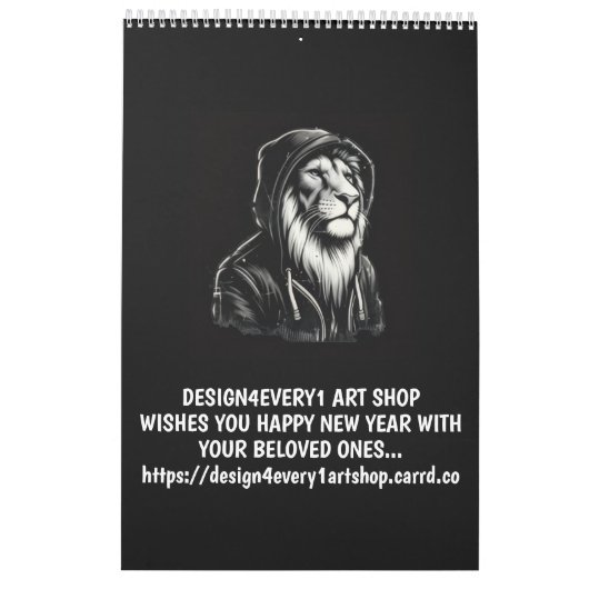 Calendrier 30th Birthday Calendar  (Dos)