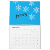 Calendrier 356 jours lumineux (Jan 2027)