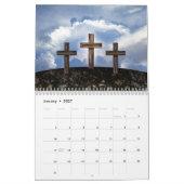 Calendrier 3 Croix robustes avec ciel (Jan 2027)
