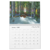 Calendrier 3 D de Silverwebforge 2021 (Jan 2027)