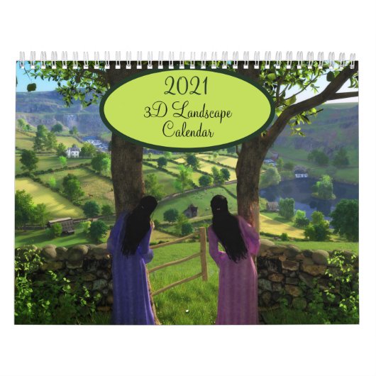 Calendrier 3 D de Silverwebforge 2021 (Protection)