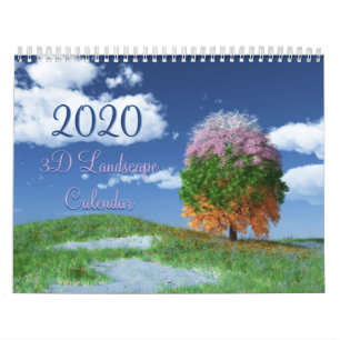Calendrier 3 D SilverWebForge 2020