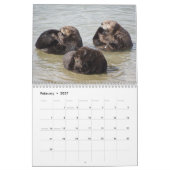 Calendrier #3 de la Manche de loutre de mer (Feb 2027)