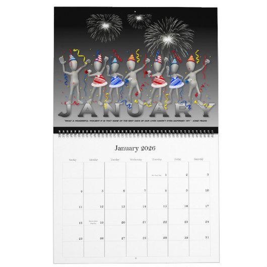 Calendrier 3D Peeps 2022 avec devis (Jan 2026)