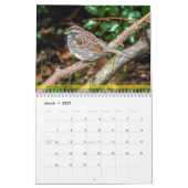 Calendrier 3ème d'oiseaux de jardin en série (Mar 2027)