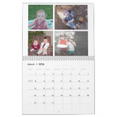 Calendrier 48 Photo - Simple Modern Family 2024 Photo personn (Mar 2026)