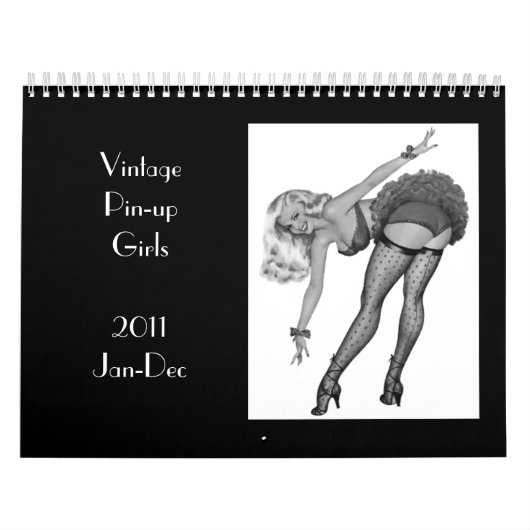 Calendrier 4 Filles Vintages 2011 Jan-Dec (Protection)