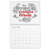 Calendrier 4 Powerful Woman in The Making Motivation Goals (Jan 2026)