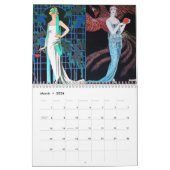 CALENDRIER 4 SAISONS 2014 ARTDECO BEAUTY MODE ILLUSTRATION (Mar 2026)