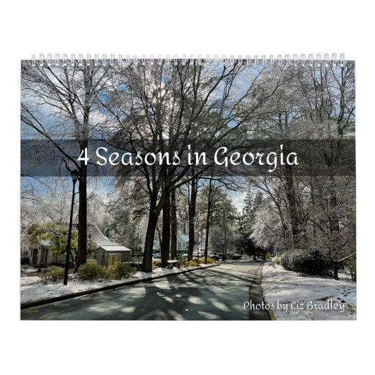 Calendrier 4 Seasons in Georgia (Protection)